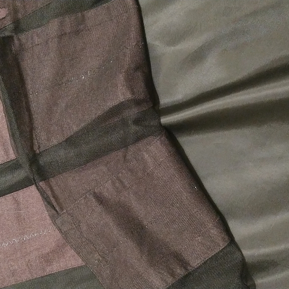 Vintage layered skirt, interesting detail, side zip - Picture 3 of 4